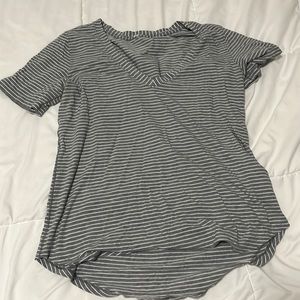 Lululemon striped gray shirt